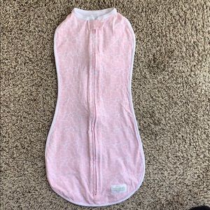 Baby swaddle zip up Woombie